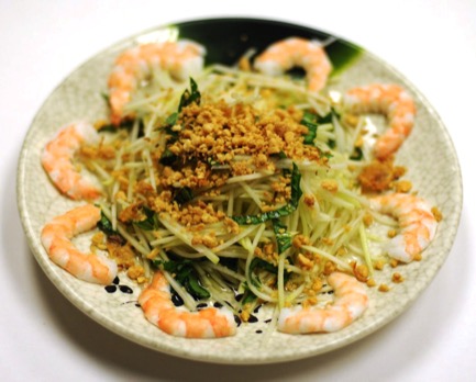Green Papaya Salad with Shrimp