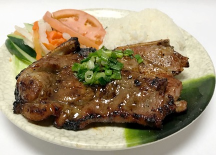 Com Suon Nuong (Grilled Marinated Pork Chops)