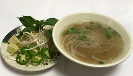 Pho Plain (Cilantro, Onion, Scallion)