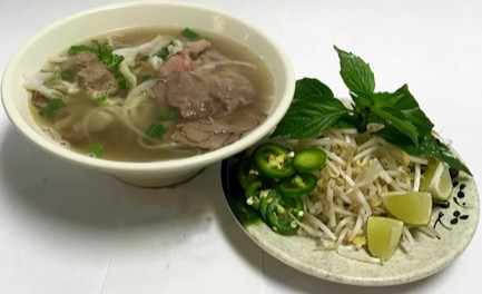 Pho Dac Biet (Eye-Round Steak, Flank, Brisket, Tendon, Tripe & Beef Meatballs)