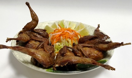 Fried Dinner Quails
