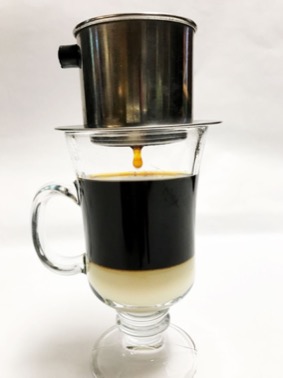 Vietnamese Coffee with Condensed Milk